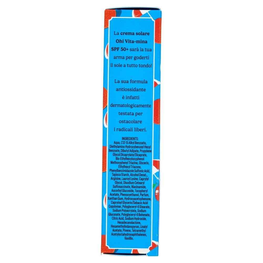 Bilboa Ohi Vita-mina Viso 50+ Protezione Molto Alta con Multivitamina 40 ml